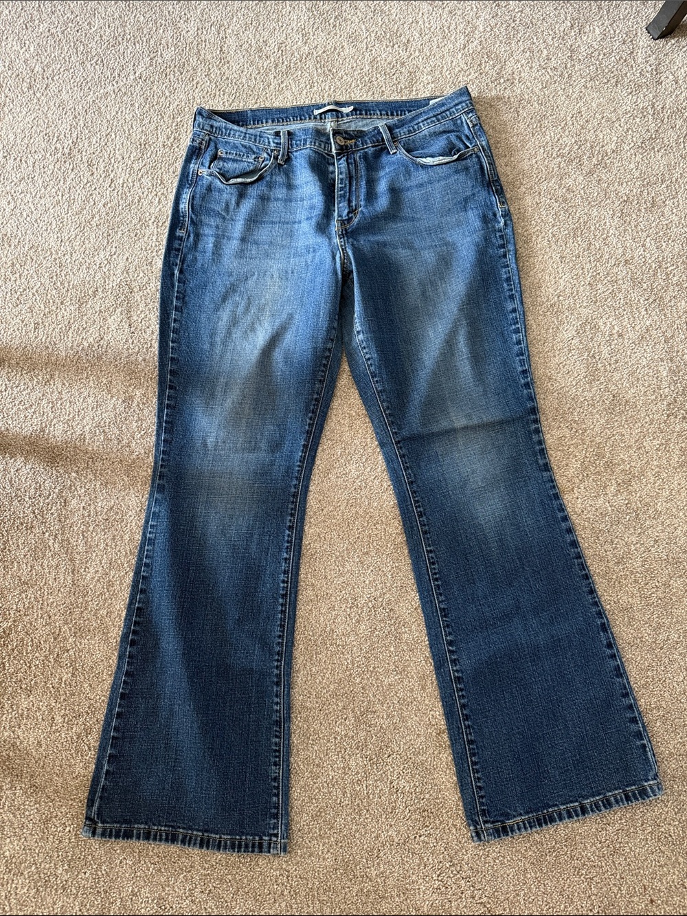 Levi's Medium Blue Flare Jeans